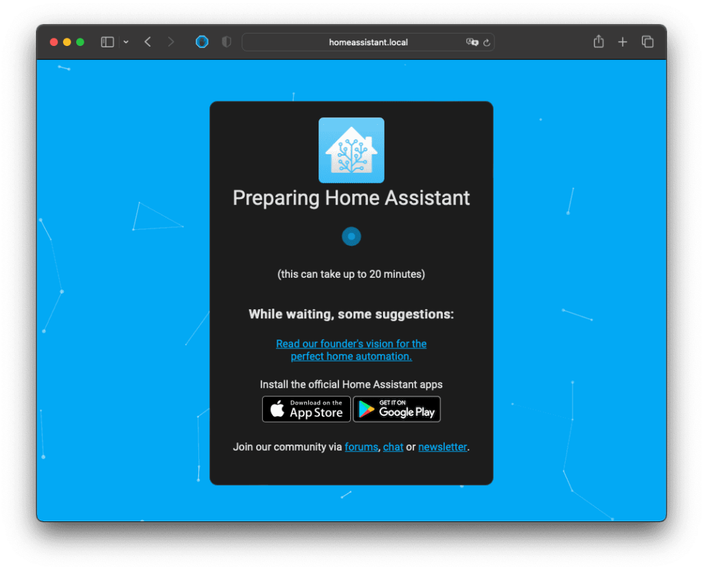Preparing Home Assistant