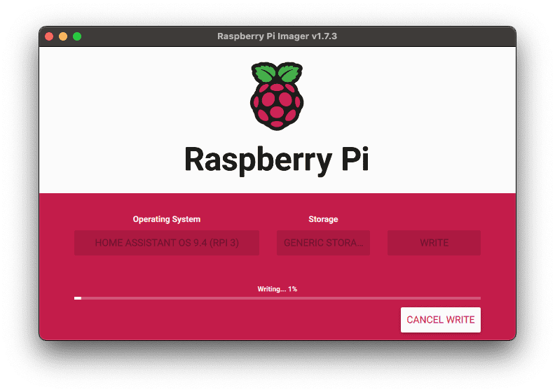 Запись Home Assistant