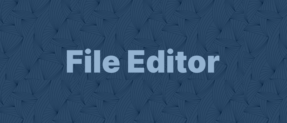 Docker часть 4: File Editor